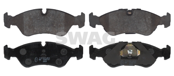 set placute frana,frana disc 89 91 6339 SWAG